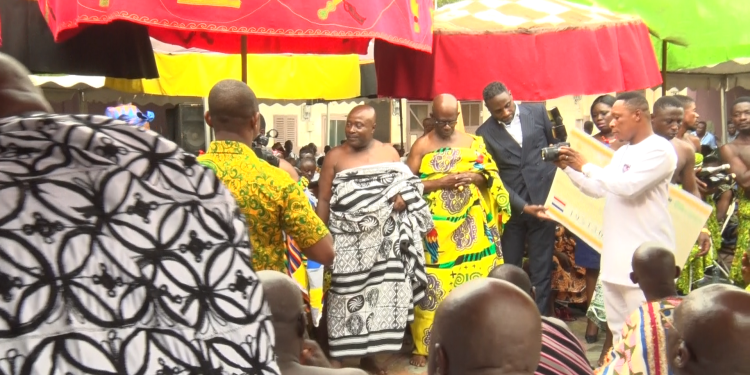 Ghanaian Council of Chiefs based in Holland in collaboration with UnityLink donates $11,000 to support Otumfuo’s Heal Komfo Anokye Project