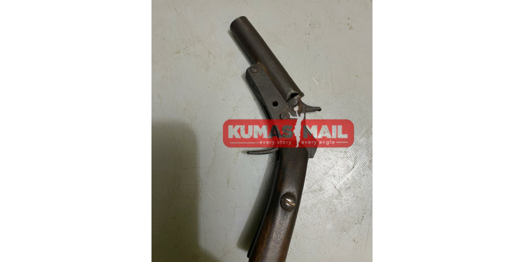 Kumasi: OKESS boy 16, arrested with locally manufactured Pistol on campus