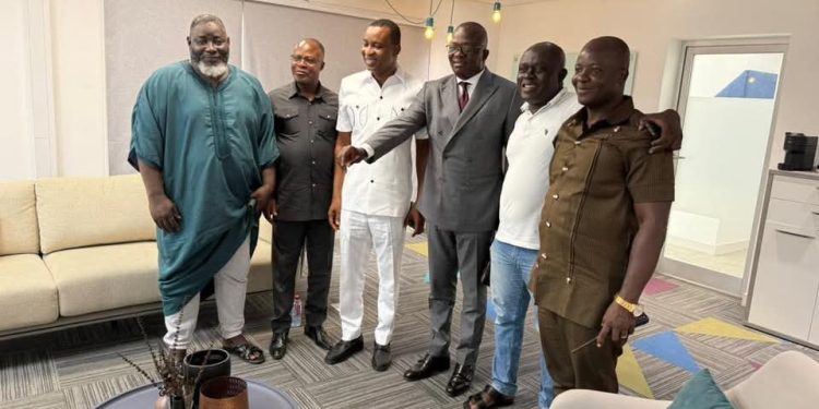 Chairman Wontumi visits Dr. Bryan Acheampong to express gratitude for EOCO bail support