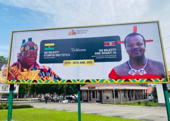 Asantehene to host King Mswati III of Eswatini at Manhyia Palace in historic visit