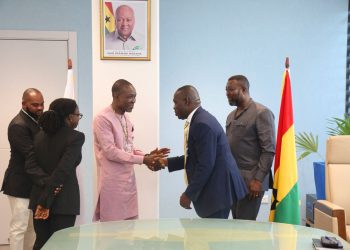 Ecobank and ADB executives pay business calls on GCAA