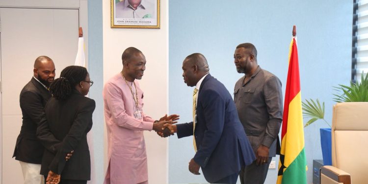 Ecobank and ADB executives pay business calls on GCAA