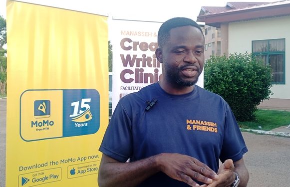MTN Ghana Empowers Aspiring Writers Through Creative Writing Clinics Led by Manasseh Azure Awuni