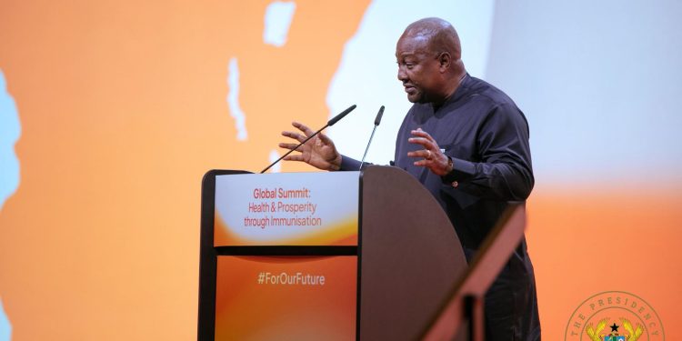 World faces choice between saving lives & funding bombs- Mahama