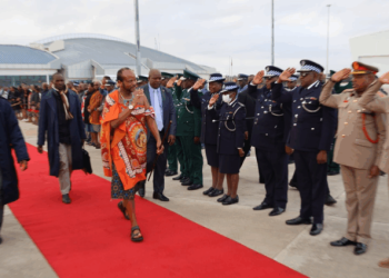 King Mswati III of Eswatini arrives in Ghana for a four-day tour visit