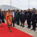 King Mswati III of Eswatini arrives in Ghana for a four-day tour visit