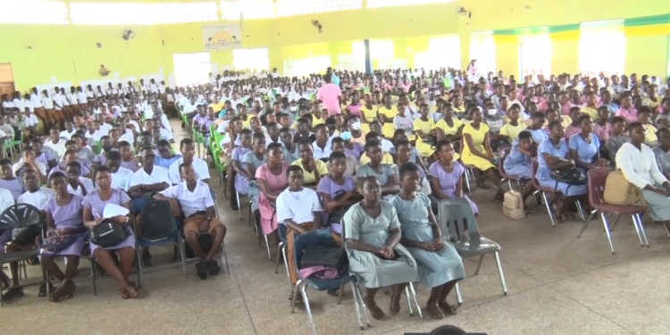 Small Arms Commission, Peace Council sensitize OKESS students on dangers of gun violence and illegal possession