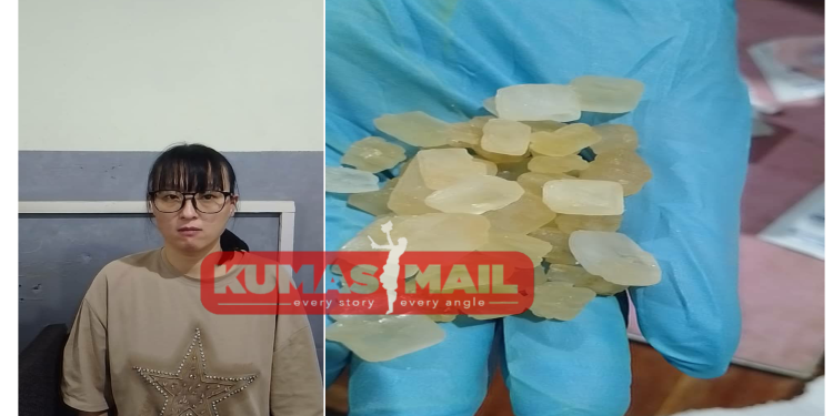 Police re-arrest Chinese Cocaine suspected dealer in Kumasi amid bribery allegations to bury the case