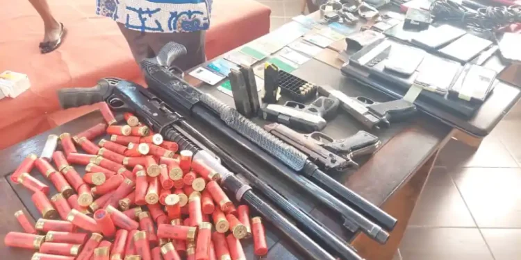 Ashanti Region: One suspect killed, nine arrested in Police anti-robbery operation in Kumasi