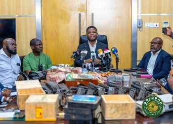 GoldBod Taskforce cracks down on 10 Chinese gold smugglers in Western Region