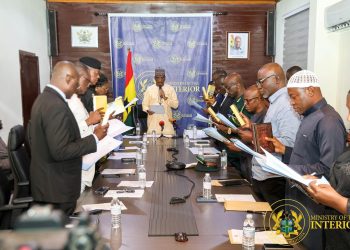 New Governing Board of Ghana refugee board inaugurated