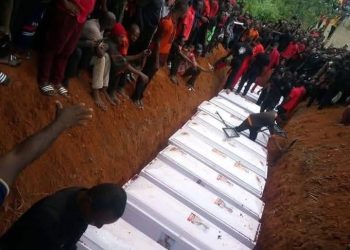 Tears and tributes fly as Obogu bids farewell to 16 Saviour Church members killed in highway crash