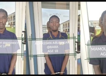 Court jail three teenage armed robbers in Kumasi