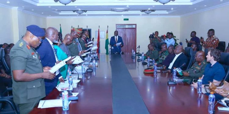 Ghana poised to become a defence manufacturing and innovation bub – Defence Minister declares as DIHOC board is inaugurated