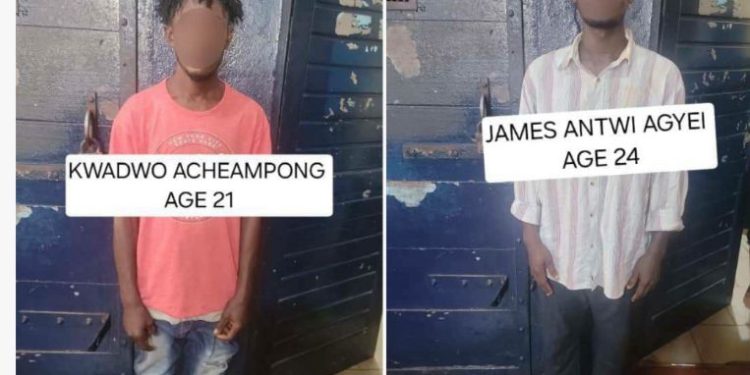 Two arrested for unlawful possession of firearms in Ashanti Region
