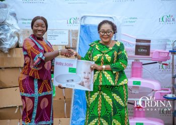 Lordina Foundation boosts healthcare in Techiman North; donates medical equipment to MP