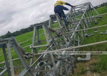 ECG begins rebuilding collapsed high‑tension towers in Ejisu to improve power supply
