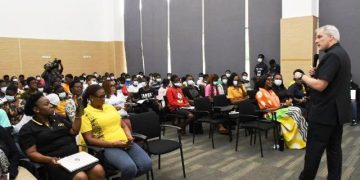 MTN Ghana CEO Inspires Girls-in-ICT Finalists to Embrace Creativity and Curiosity