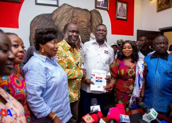 Osei Yaw Adutwum files nomination to contest NPP flagbearership
