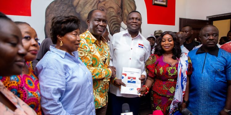 Osei Yaw Adutwum files nomination to contest NPP flagbearership