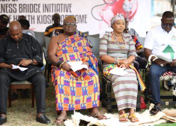 NDPC Commissioner Hails Adidome Chief’s Health Kiosk as Model for Community Development