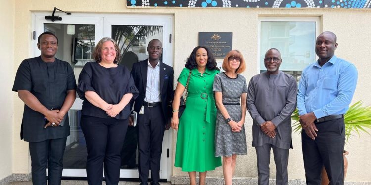Management of Minerals Commission pays courtesy call on the Australian High Commission, Ghana