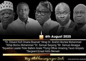 Interior Minister Muntaka Mubarik Expresses Deep Sorrow Over Fatal Helicopter Crash in Ashanti Region