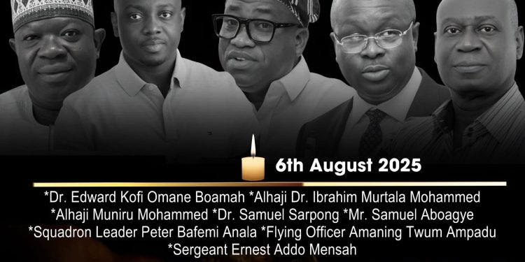 Interior Minister Muntaka Mubarik Expresses Deep Sorrow Over Fatal Helicopter Crash in Ashanti Region