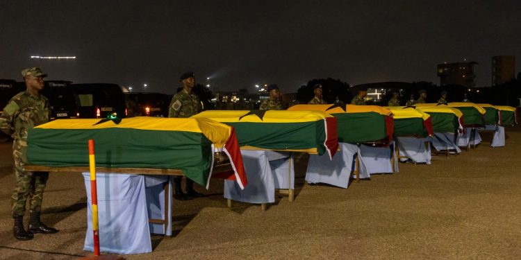 Alan Kwadwo Kyerematen Honors Eight Fallen Officials in Ashanti Region Helicopter Tragedy