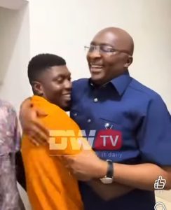 Former Vice President Bawumia and Fante Comedy