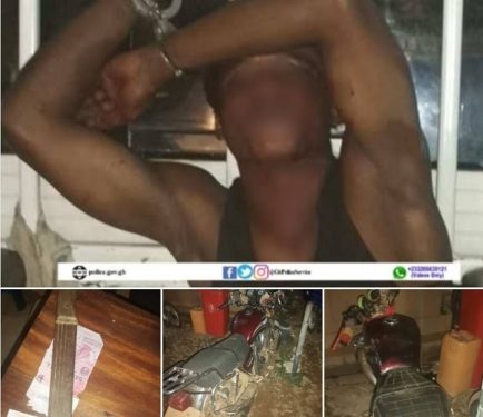 Police foil robbery attempt on Tutuka-Akrofuom road, arrest one suspect