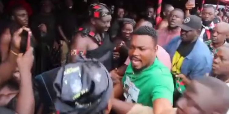 Chaos erupts 40-day observation of late Akwatia MP