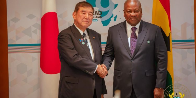 Mahama meets Japanese PM; discusses 3 key issues to deepen cooperation