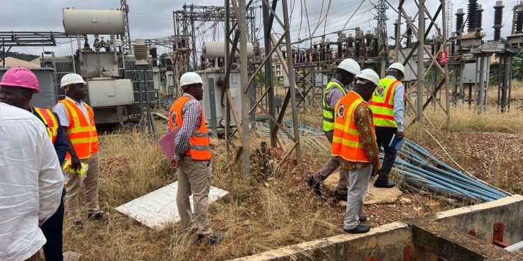ECG Acting MD visits Ashanti Region, inspects key infrastructure Projects to enhance supply reliability
