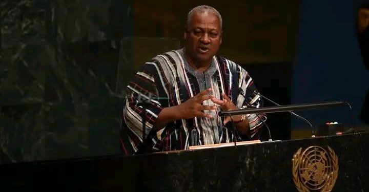 Mahama leads Ghana delegation to UN General Assembly in New York