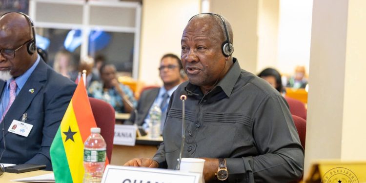 Mahama joins African leaders at UN Assembly talks on health sovereignty