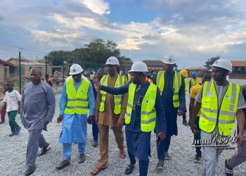 Muntaka inspects ongoing AstroTurf projects in Asawase