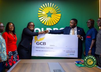 GoldBod donates GHS 2 Million to MahamaCares in support of healthcare delivery