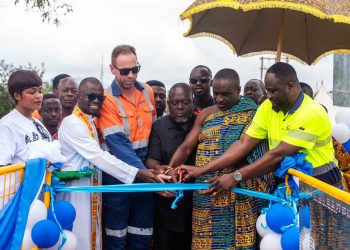 Underground mining Alliance (UMA) commissions footbridge in Obuasi