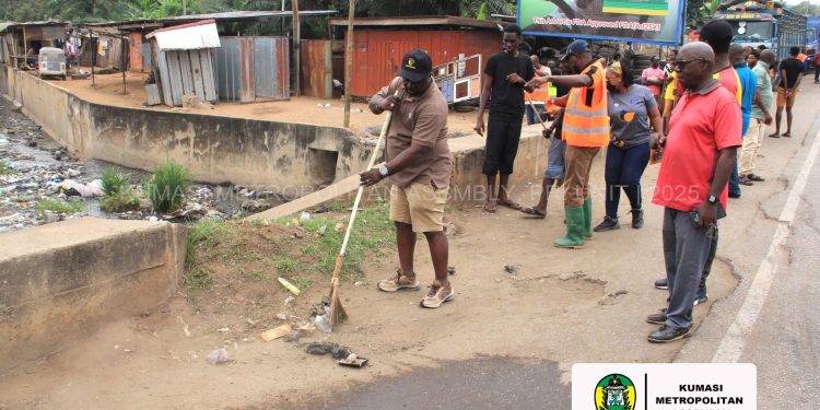 September 13: No Trading, No Traffic as Kumasi Goes Under Clean-Up Order