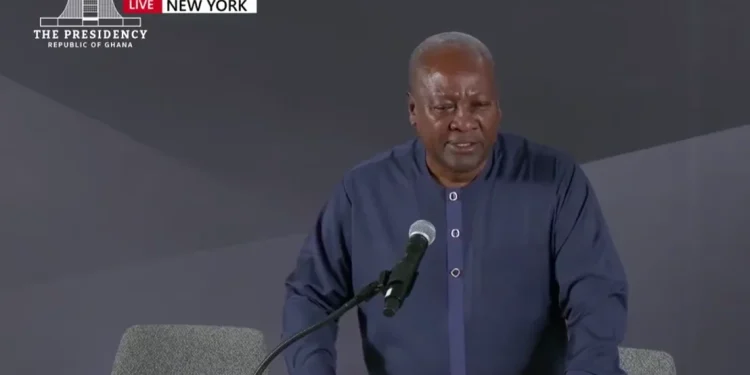 UNGA 80: Africa needs a reset – Mahama declares