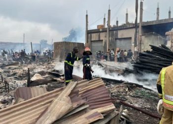 Suspect arrested over Accra timber market fire — GNFS confirms