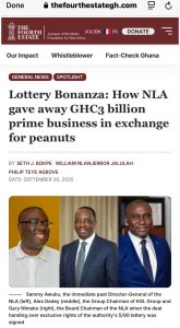 SCREENSHOT OF THE FOURTH ESTATE PUBLICATION