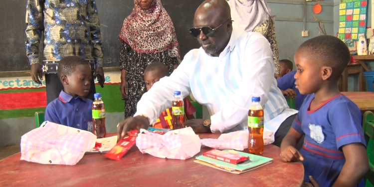 Kumasi Mayor marks “my first day at school” with surprise gifts for pupils