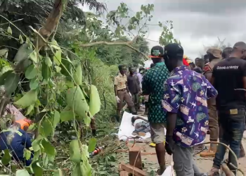 VIP bus crushes taxi driver to death on Nkawkaw–Accra highway