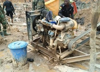 NAIMOS Task Force launches major operation on Ankobra River, destroys illegal mining sites