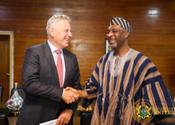 EU pledges stronger partnership with Ghana — new Ambassador meets Interior Minister