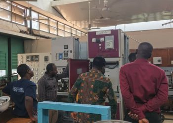 ECG donates high voltage panels to KNUST Engineering Lab to strengthen practical training