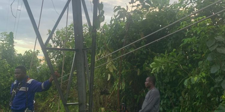 GRIDCo’s 161kV Aboadze–Tarkwa transmission line damaged; repair works underway