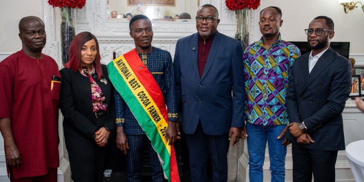 COCOBOD honours 2024 national best farmers in London